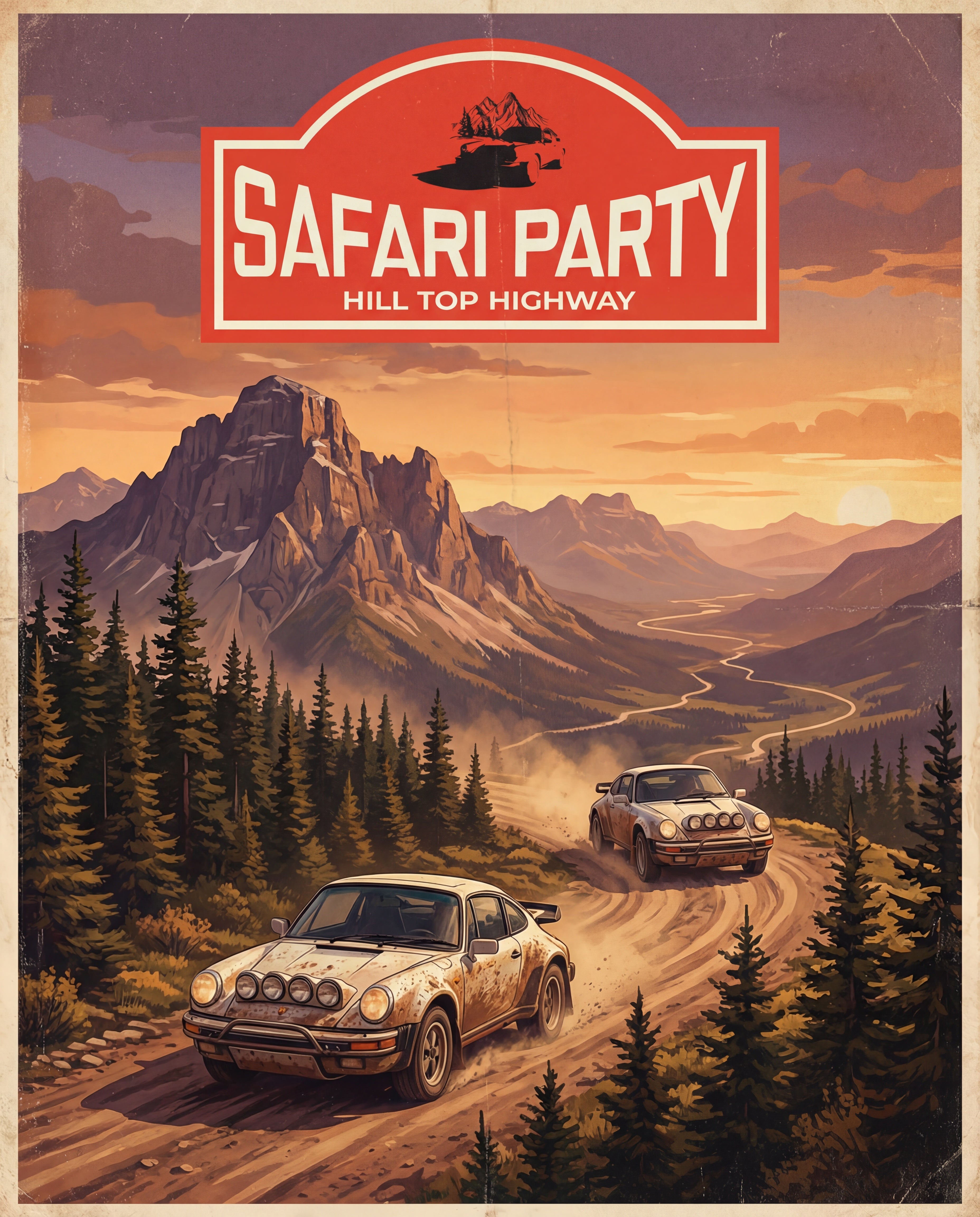 Safari Party Rally | Hilltop Highway Sept 16th - 18th